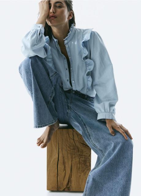 Imagen - Blusa vaquera de H&M (29,99 euros euros)