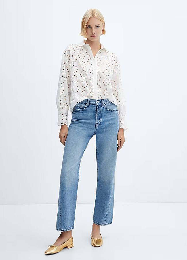 Imagen - Camisa bordada de flores