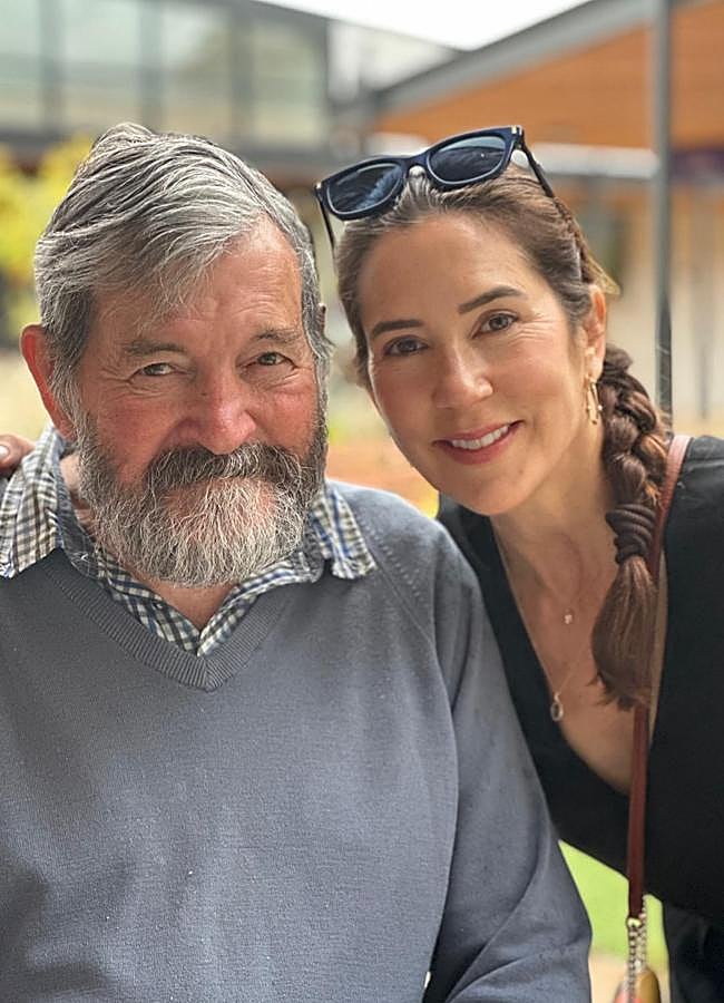 Imagen - Mary de Dinamarca, junto a su padre. (INSTAGRAM)