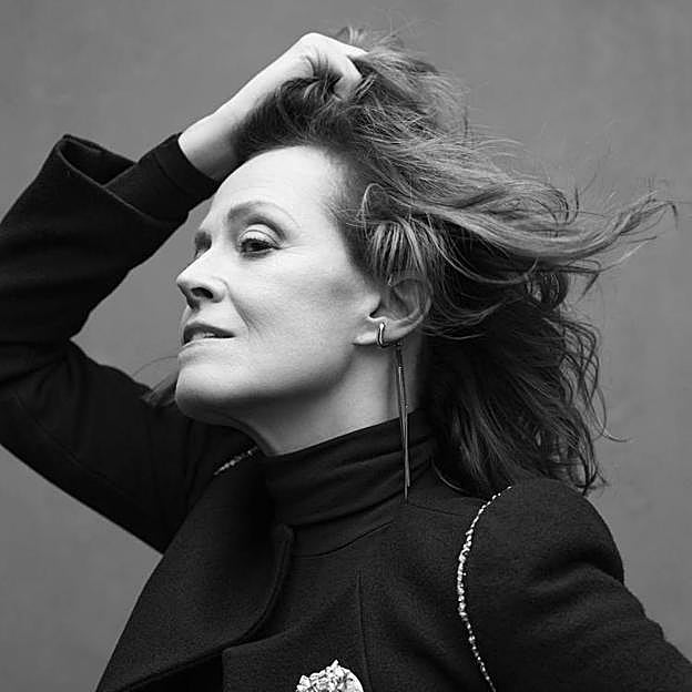 Sigourney Weaber, en una foto artística. 