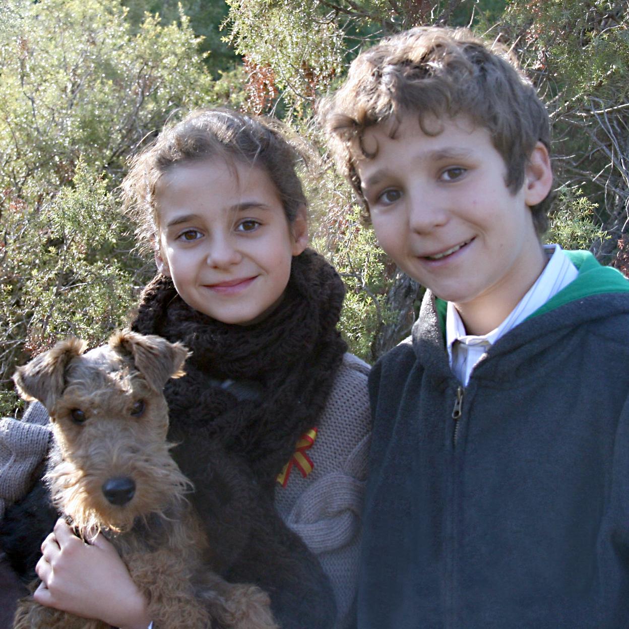 Victoria Federica y Froilán en su infancia. 
