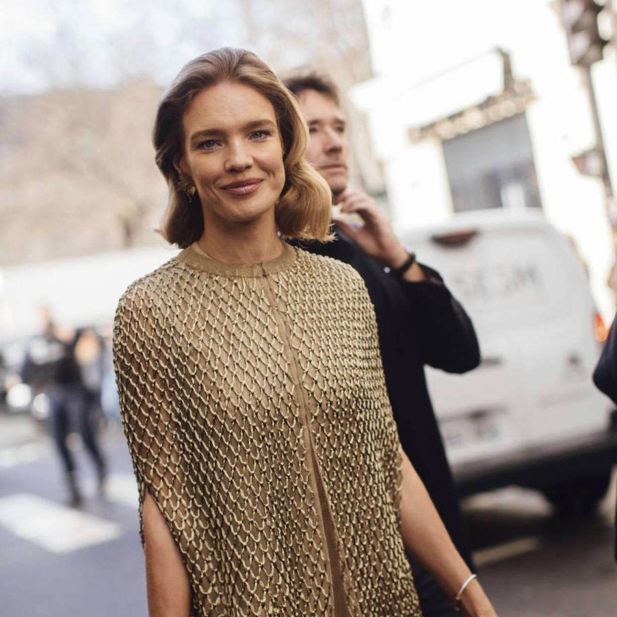 Natalia Vodianova presumiendo de una piel madura bien cuidada