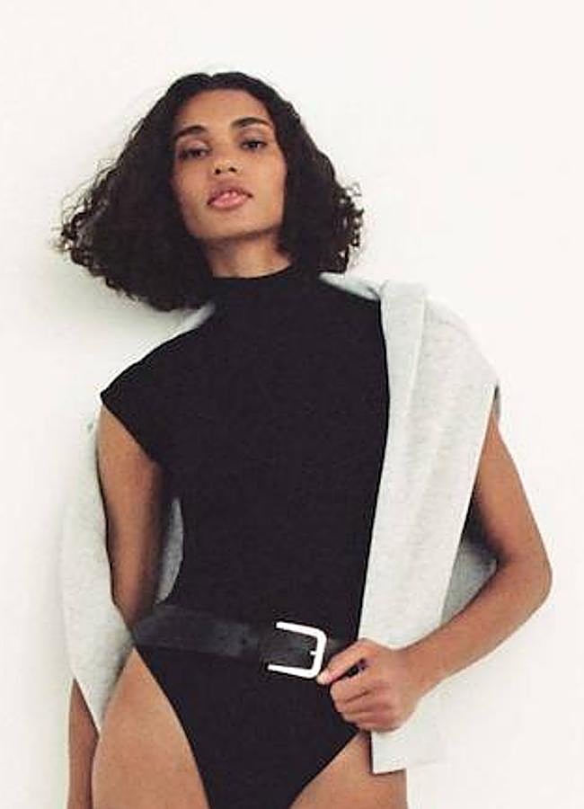 Imagen - Top elástico con cuello perkins