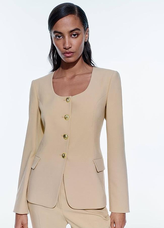 Imagen - Blazer con escote redondo