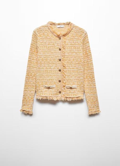 Imagen - Chaqueta amarilla de Mango (49,99 euros)