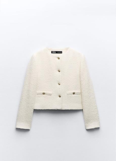Imagen - Chaqueta blanca de Zara (49,99 euros)