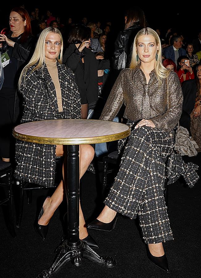 Imagen - Ñas hermanas Spencer en el front row del desfile de Lola Casademunt. / GTRES