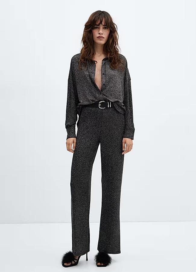 Imagen - Pantalones con brillo de Mango (12,99 euros).