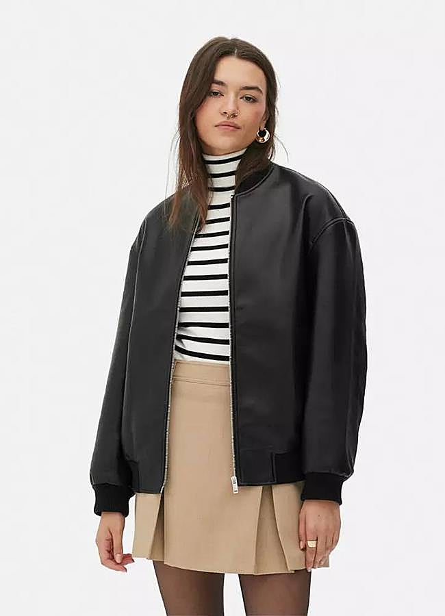 Imagen - Bomber efecto piel