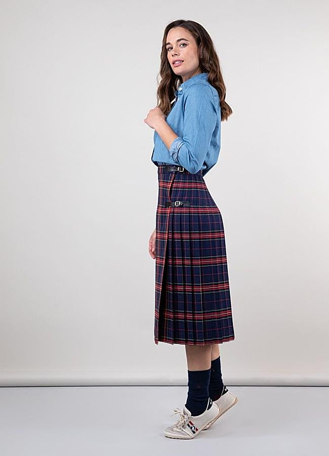 Imagen - Falda de tablas de El Ganso, 69,90 euros.