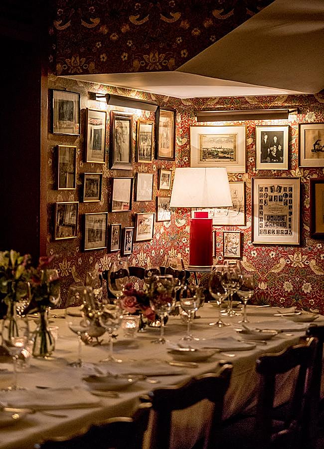 Imagen - Uno de los espacios del restaurante Horcher. / DR