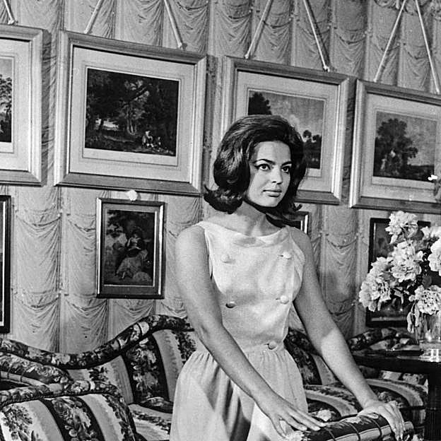 Ira von Fürstenberg en una de sus porpiedades.