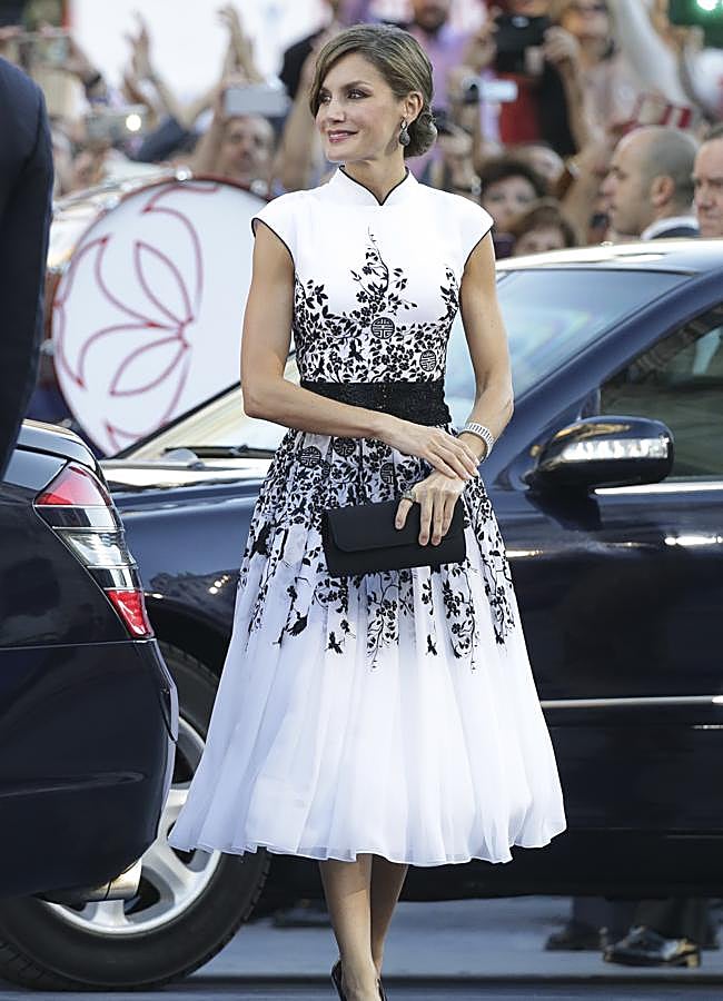 Imagen - La reina Letizia en los premios Princesa de Asturias de 2017. / GTRES