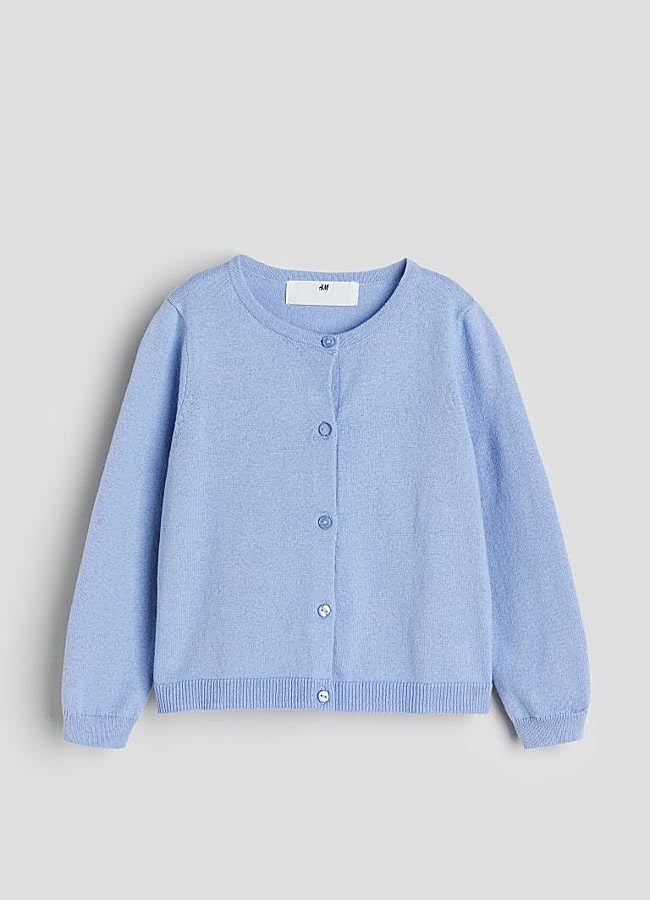Imagen - Cárdigan azul bebé de H&M, 9,99 euros.