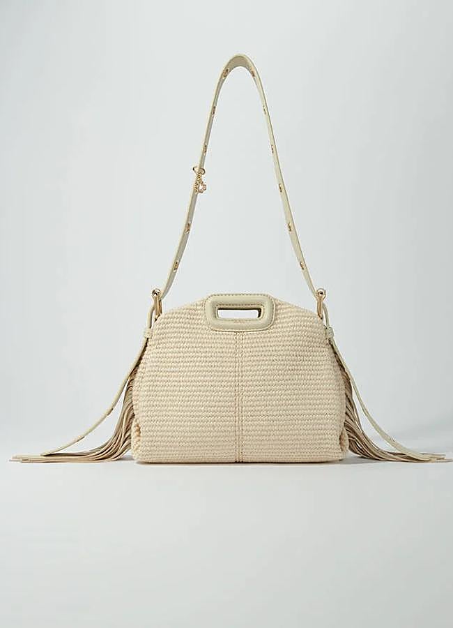 Imagen - Bolso Miss M en rafia de Maje (225 euros).