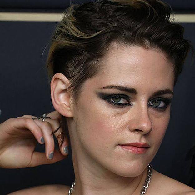 Kristen Stewart con delineado grunge