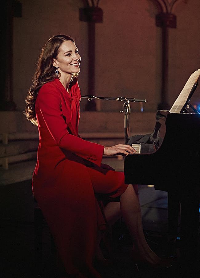 Imagen - Kate Middleton tocando el piano, una de sus grandes pasiones. / GTRES