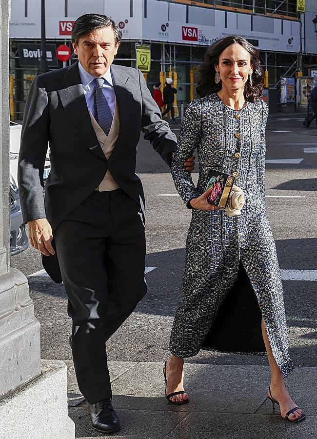 Imagen - Amparo Corsini llegó a la boda de Felipe Matossian junto a su marido, Manolo Falcó. Foto: Gtres.