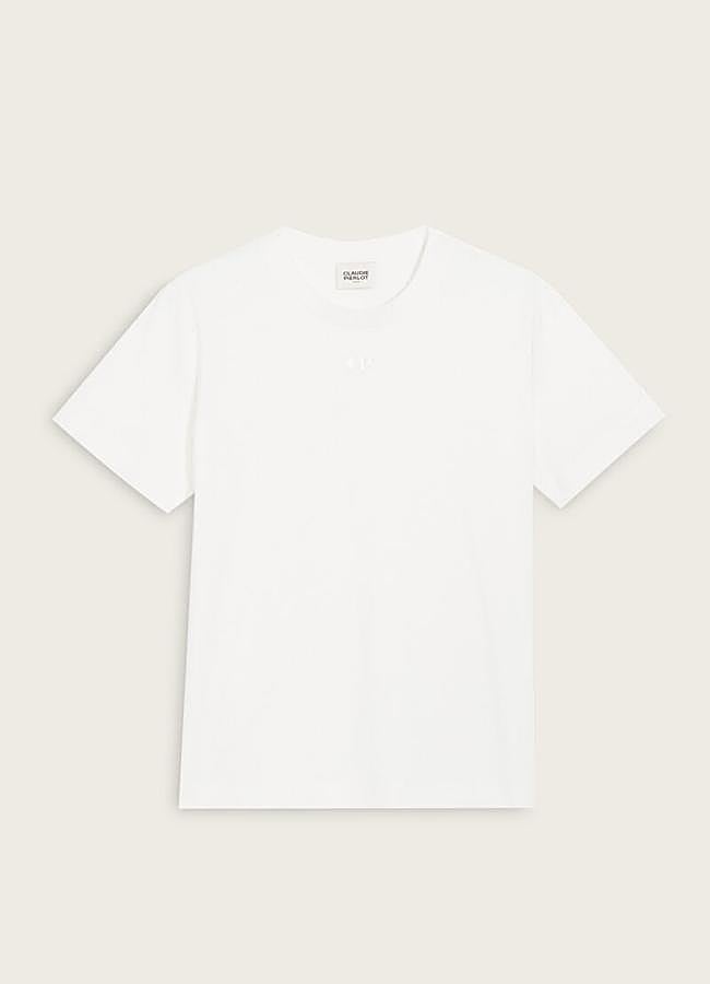 Imagen - Camiseta básica en color blanco de Claudie Pierlot. Foto: Claudie Pierlot.