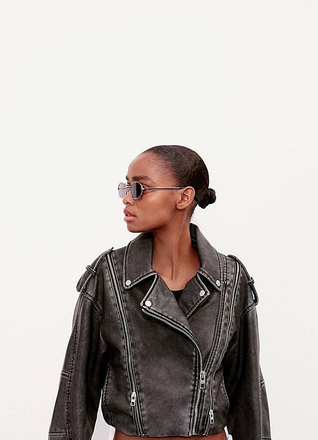 Imagen - Biker efecto piel envejecida