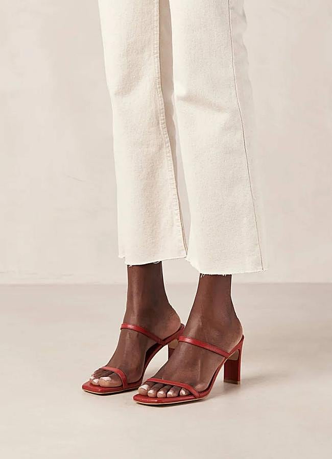 Imagen - Mules tipo sandalia de tacón