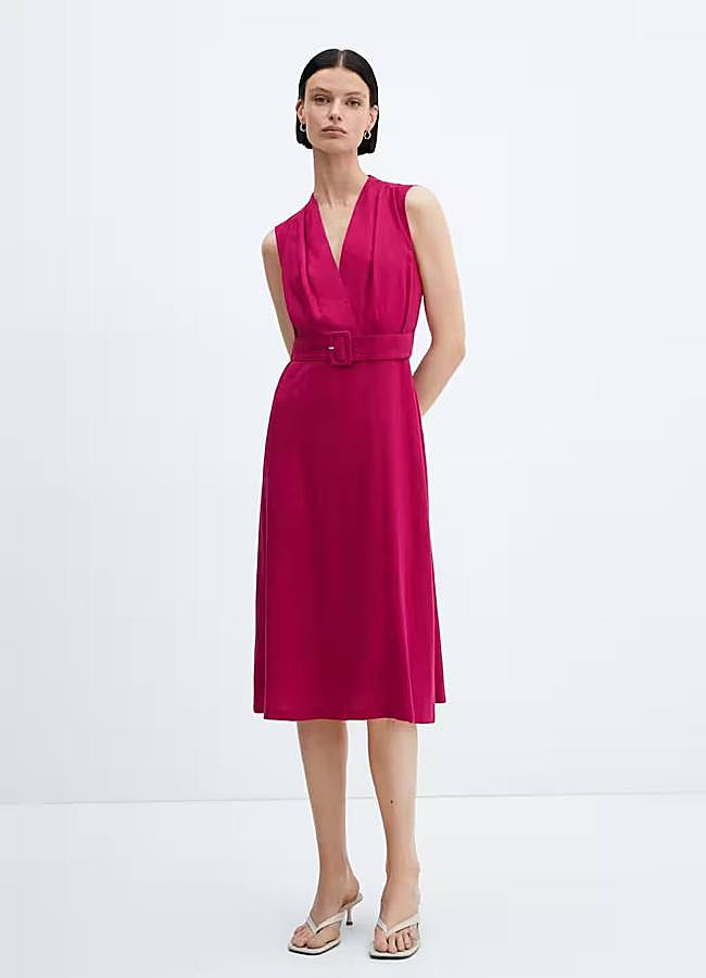 Imagen - Vestido midi de lino