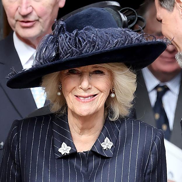 El detalle del look de Camilla del que nadie se percató en la misa de Constantino de Grecia