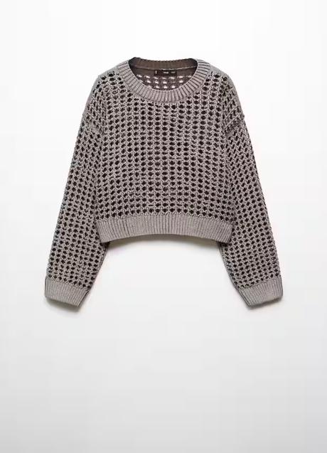 Imagen - Jersey calado de Mango (35,99 euros)