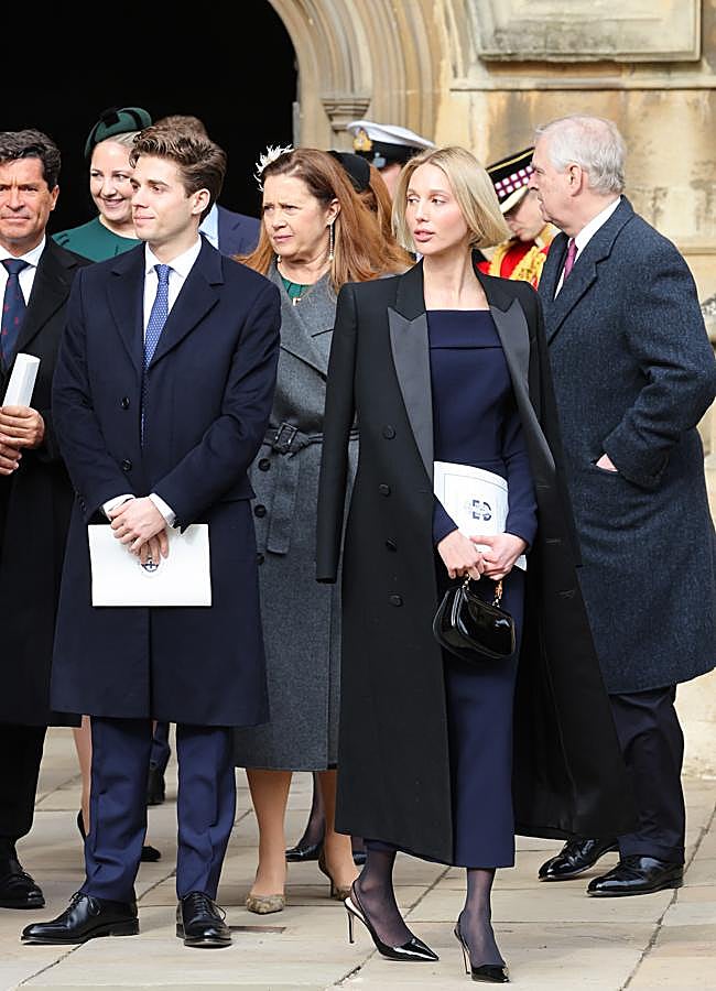 Imagen - Olympia de Grecia, a su salida de la misa en memoria de su abuelo, Constantino, en Windsor. (FOTO: GTRES)