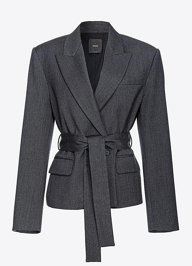 Imagen - Blazer gris de Pinko, 233 euros.