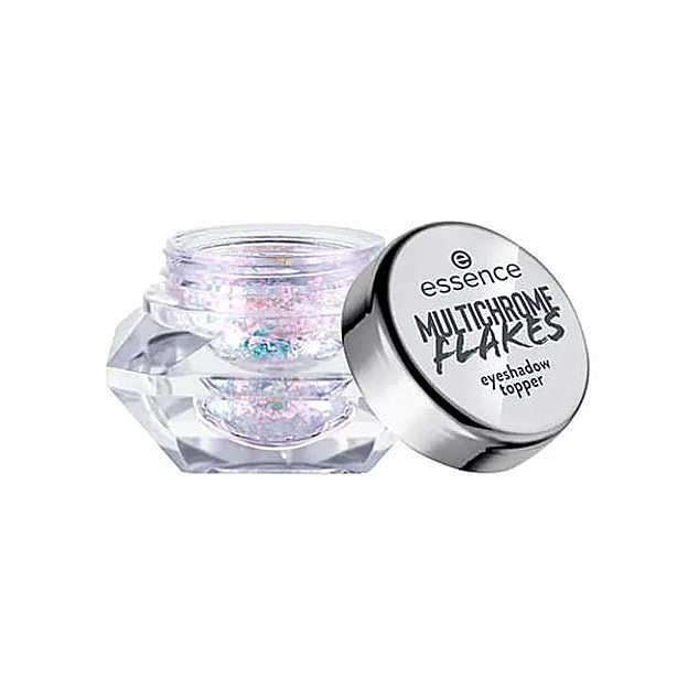 Essence Multichrome Flakes Topper Sombra de Ojos.
