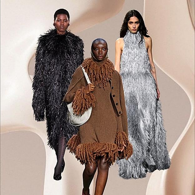 Si pensabas que los flecos habían desaparecido, atenta, porque están más de moda que nunca