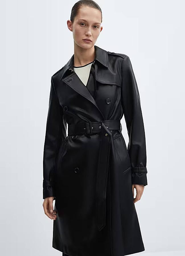 Imagen - Trench efecto piel