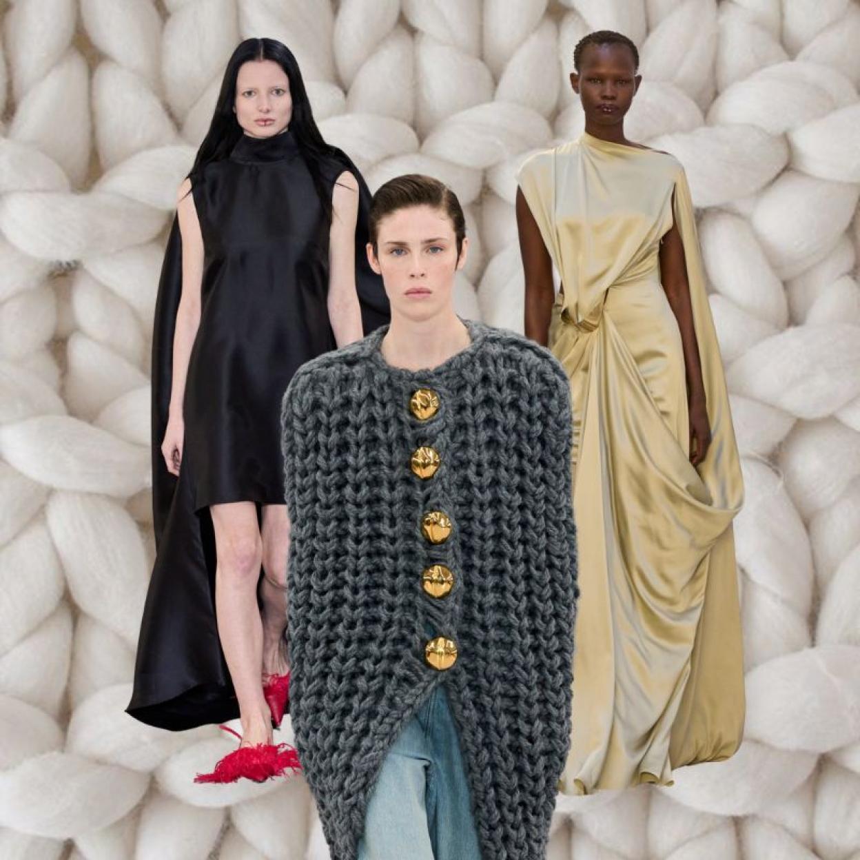 La capa es el abrigo de las más elegantes en primavera.