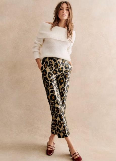 Imagen - Pantalón estampado de leopardo de Sezane (125 euros)