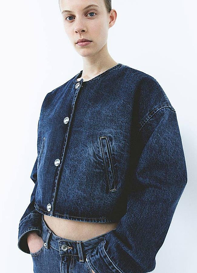 Imagen - Cazadora vaquera desgastada