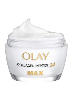 Imagen secundaria 2 - El sérum, el contorno de ojos y la crema hidratante de la nueva colección Collagen Peptide MAX de Olay.