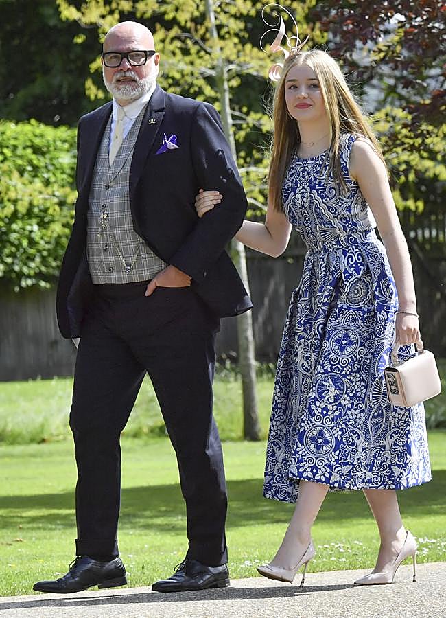 Imagen - Gary Goldsmith, tío de Kate Middleton, junto a su hija Tallulah. / GTRES