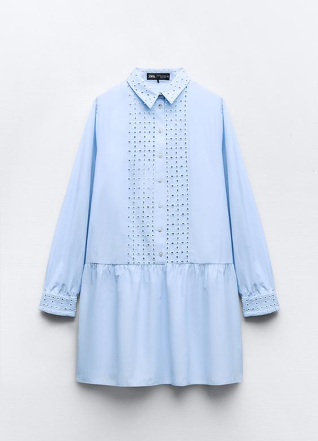 Imagen - Vestido azul de Zara (29,99 euros)