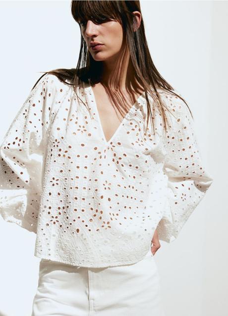 Imagen - Blusa blanca de H&M (19,99 euros)