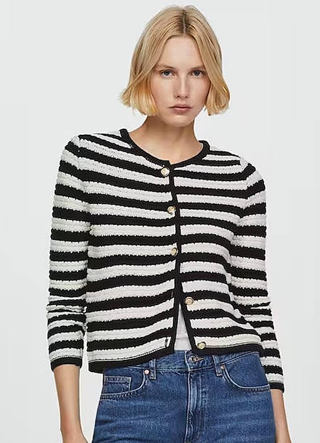 Imagen - Cárdigan con estampado de rayas