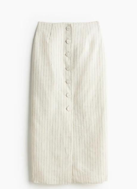Imagen - Falda de rayas de H&M (49,99 euros)