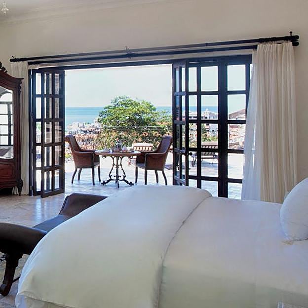 Imagen principal - Detalles de la suite Elizabeth Taylor. Foto: Casa Kimberly.