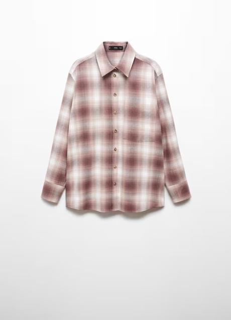 Imagen - Blusa con estampado de cuadros de Mango (29,99 euros)