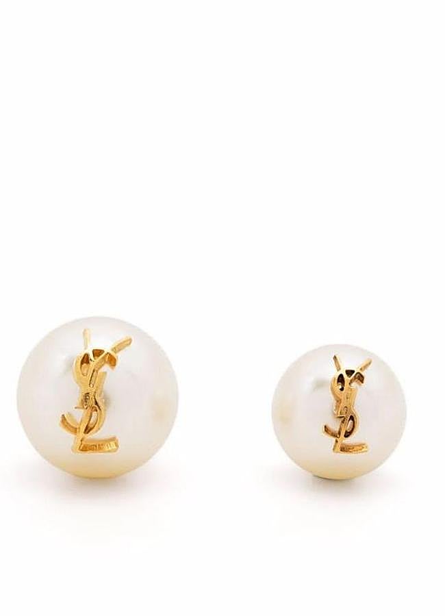 Imagen - Pendientes de perla de Saint Laurent, 333 euros.