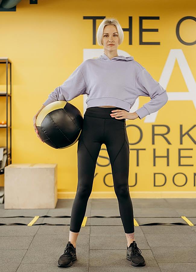 Imagen - Mujer haciendo ejercicio. / PEXELS