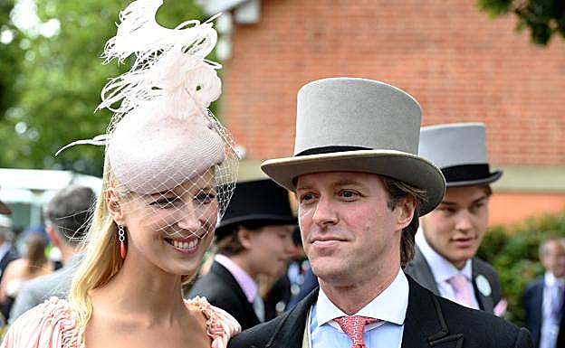 Lady Gabriella Windsor junto a su marido Thomas Kingston. 