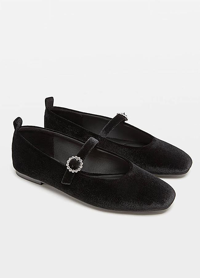 Imagen - Mary jane de terciopelo