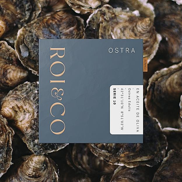 La caja de la ostra de Roi&Co, la mejor conserva gourmet para regalar en este Día del Padre.
