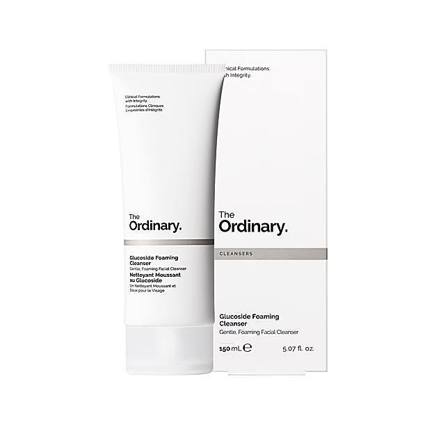 Limpiador facial Glycoside Cleansing Mousse de The Ordinary.